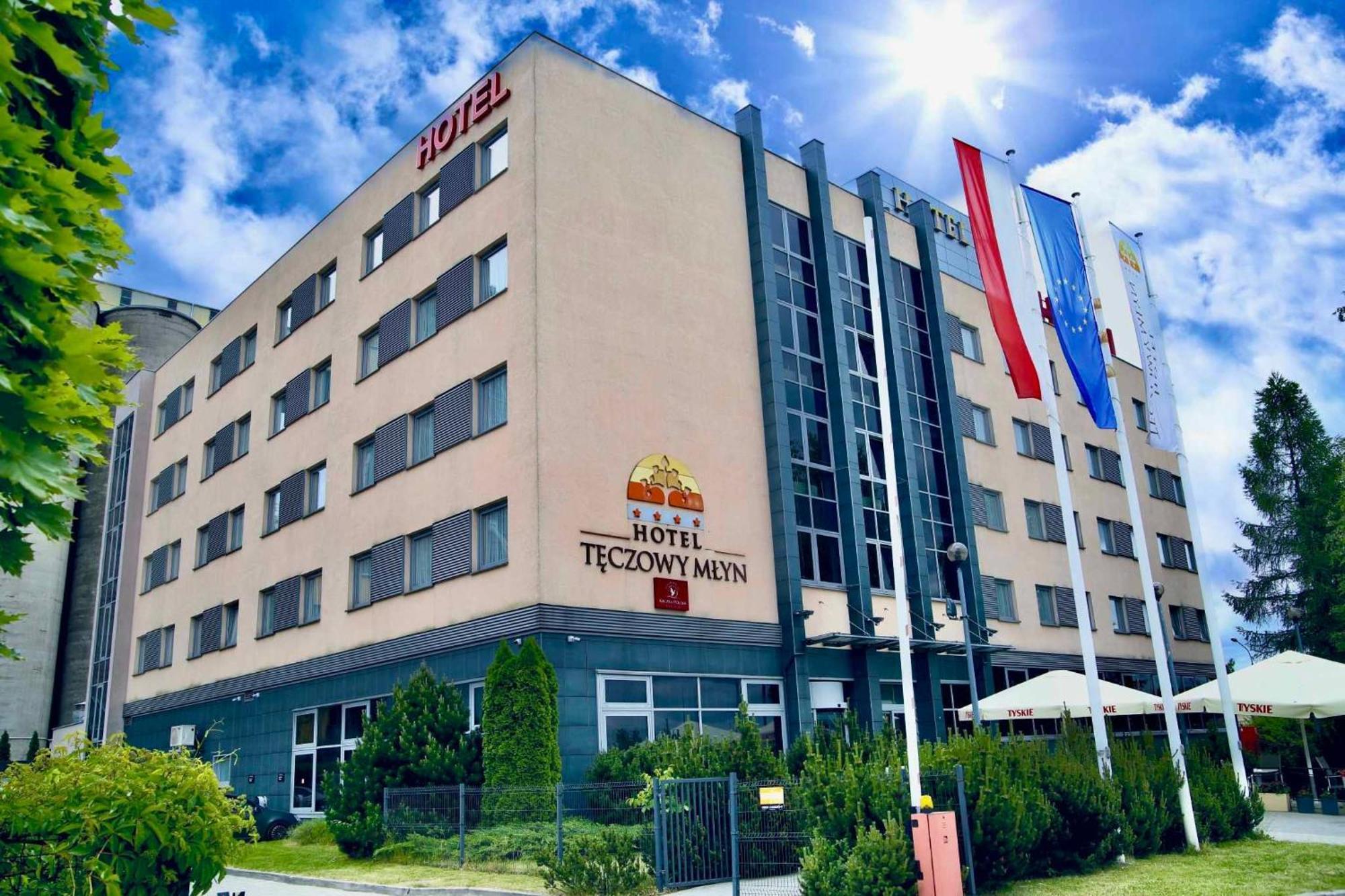 Hotel Teczowy Mlyn Кельце Экстерьер фото